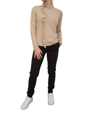 MAGLIA KOCCA BEIGE in DONNA