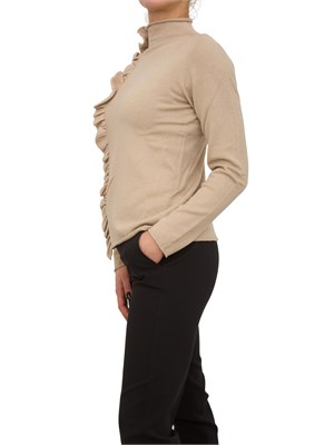 MAGLIA KOCCA BEIGE in DONNA