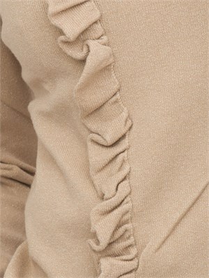 MAGLIA KOCCA BEIGE in DONNA