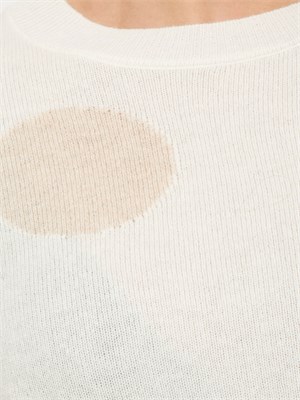 MAGLIA KOCCA AVORIO in DONNA