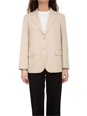 GIACCA MONOPETTO MAX MARA BEIGE in DONNA