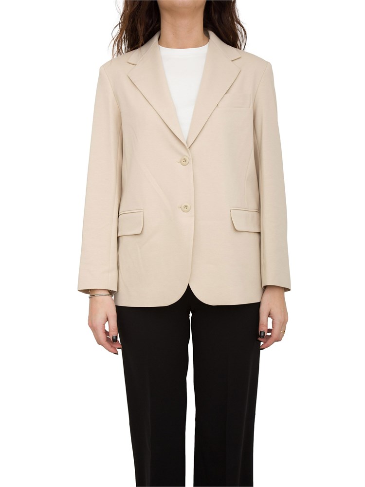 GIACCA MONOPETTO MAX MARA BEIGE