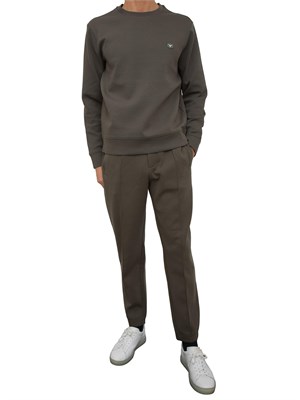 PANTALONE TUTA EMPORIO ARMANI VERDE in UOMO