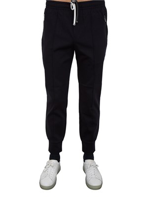 PANTALONE TUTA EMPORIO ARMANI BLU in UOMO