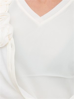 MAGLIA BLUGIRL BIANCO in DONNA