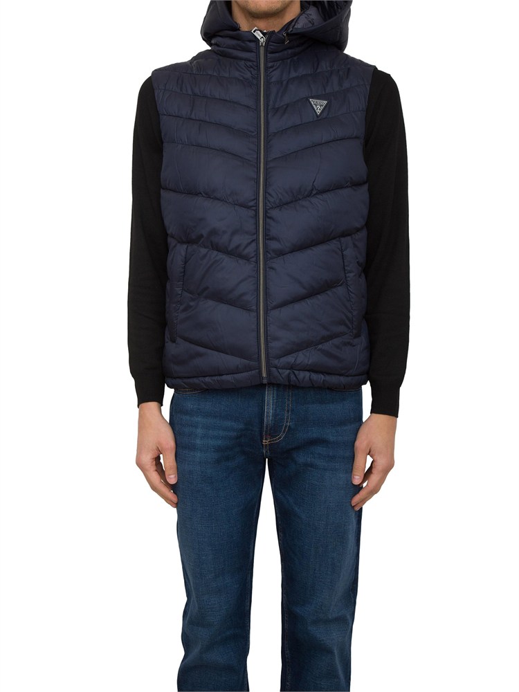 GILET GUESS JEANS BLU