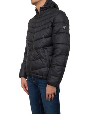 GIUBBINO GUESS JEANS NERO in UOMO