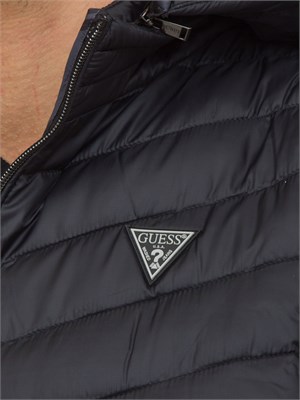 GILET GUESS JEANS NERO in UOMO