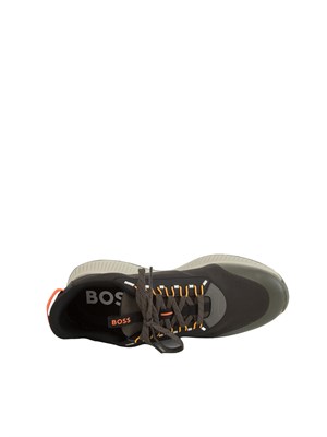 SNEAKERS BOSS VERDE in UOMO