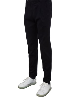 PANTALONE CASUAL BERWICH BLU in UOMO