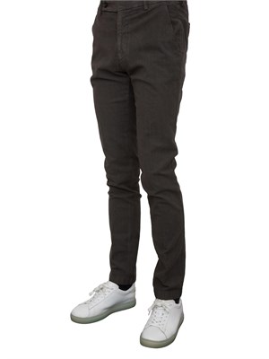 PANTALONE CASUAL BERWICH MARRONE in UOMO