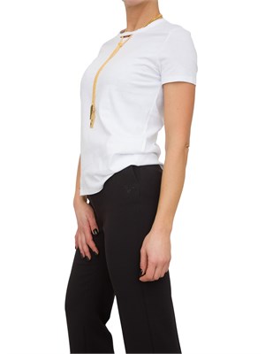 T-SHIRT ELISABETTA FRANCHI BIANCO in DONNA