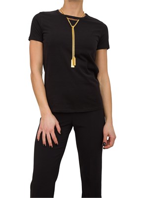 T-SHIRT ELISABETTA FRANCHI NERO in DONNA