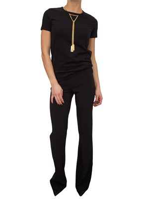 T-SHIRT ELISABETTA FRANCHI NERO in DONNA