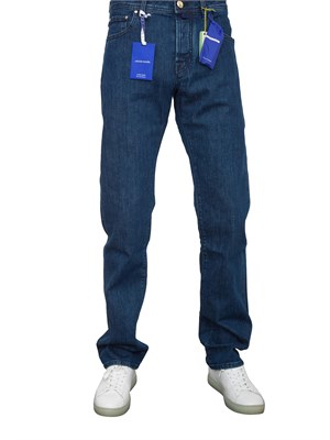 JEANS JACOB COHEN BLU DENIM in UOMO