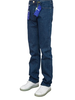 JEANS JACOB COHEN BLU DENIM in UOMO