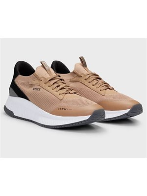 SNEAKERS BOSS BEIGE in UOMO