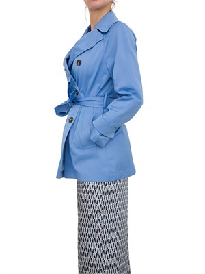 TRENCH EMME MARELLA AZZURRO in DONNA