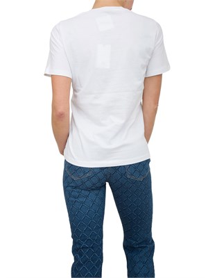 T-SHIRT ELISABETTA FRANCHI BIANCO in DONNA