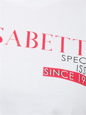 T-SHIRT ELISABETTA FRANCHI BIANCO in DONNA