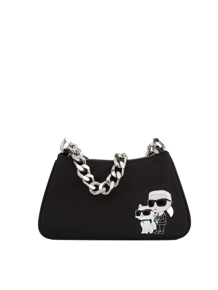 BORSA A SPALLA K.LAGERFELD NERO