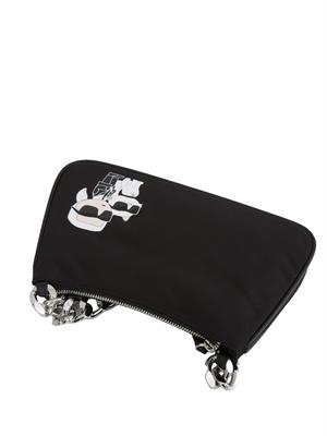 BORSA A SPALLA K.LAGERFELD NERO in DONNA