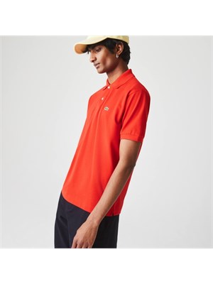 LACOSTE 1212 F8M Polo Mc Rosso Uomo in Abbigliamento