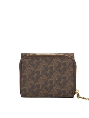 PORTAFOGLI MICHAEL MICHAEL KORS MARRONE in DONNA