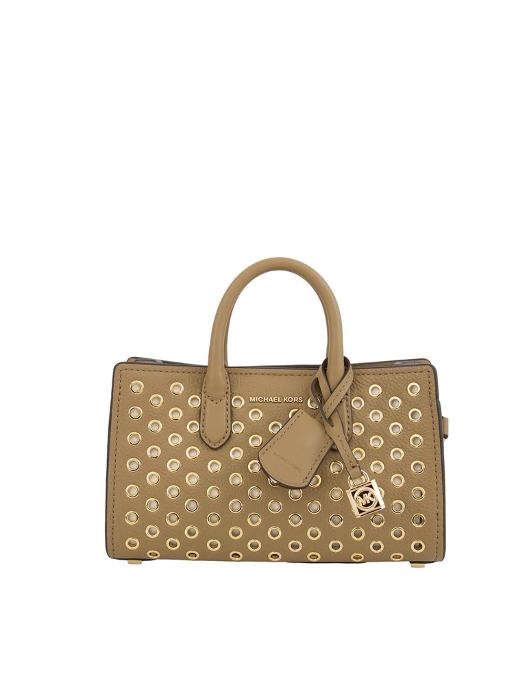 BORSA A SPALLA MICHAEL MICHAEL KORS BEIGE