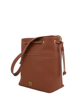 BORSA A SPALLA PINKO CUOIO in DONNA