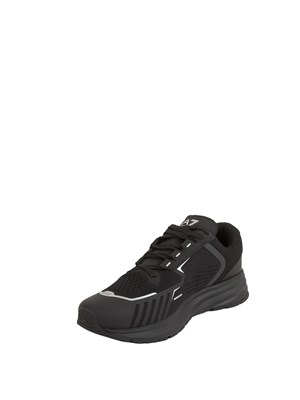 EA7 EMPORIO ARMANI Sneakers uomo nero e bianco Emporio Armani in UOMO