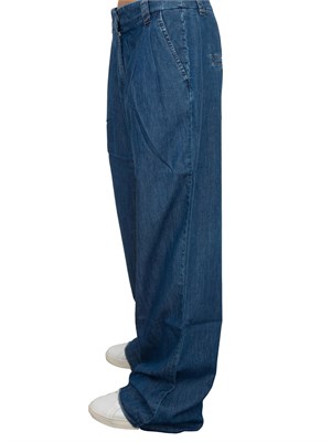 Pantalone wide leg in denim Marella BLUE JEANS in DONNA