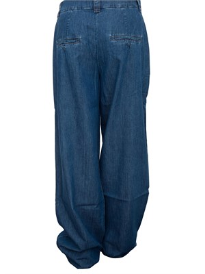 Pantalone wide leg in denim Marella BLUE JEANS in DONNA