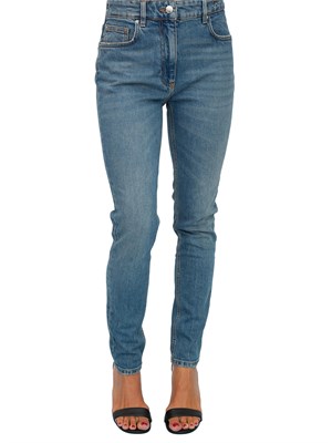 Jeans vita alta Marella in comodo cotone con lavaggio medio in DONNA