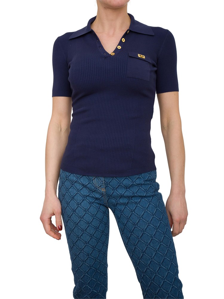 MAGLIA ELISABETTA FRANCHI BLU