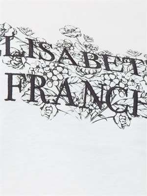 T-SHIRT ELISABETTA FRANCHI BIANCO in DONNA