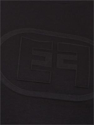 T-SHIRT ELISABETTA FRANCHI NERO in DONNA