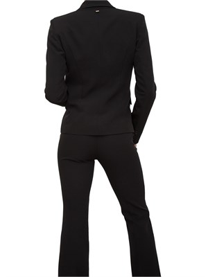 Giacca monopetto regular nera Fracomina in DONNA