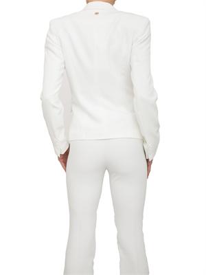 Giacca monopetto regular bianca Fracomina in DONNA
