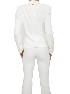 Giacca monopetto regular bianca Fracomina in DONNA