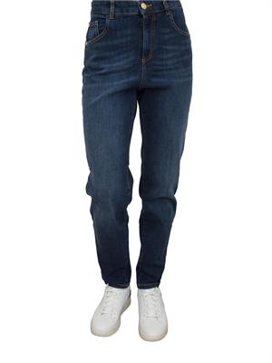 Jeans vita alta Nenette denim scuro in DONNA