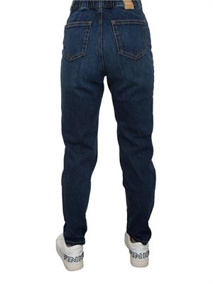 Jeans vita alta Nenette denim scuro in DONNA