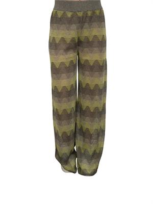 Pantalone maglia Nenette motivo onda in DONNA