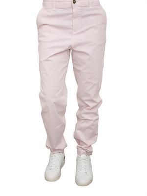 Pantalone chino Nenette cotone rosa cipria in DONNA