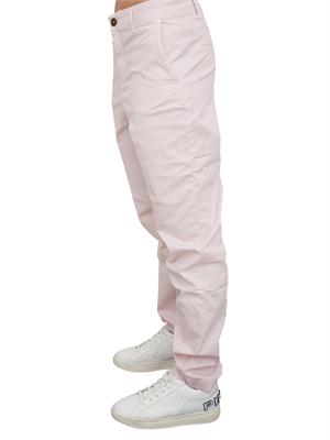Pantalone chino Nenette cotone rosa cipria in DONNA