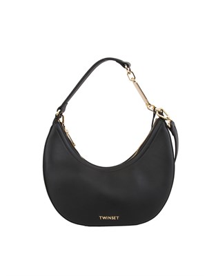 BORSA A SPALLA TWIN-SET NERO in DONNA