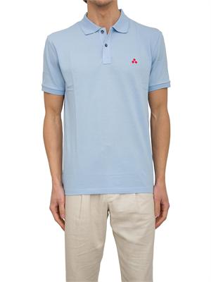 PEUTEREY Polo in cotone piqué con logo ricamato in UOMO