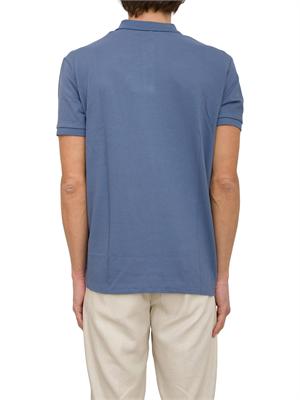 PEUTEREY Polo in cotone piqué con logo ricamato in UOMO
