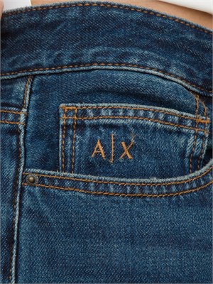 ARMANI EXCHANGE Jeans A.X. carrot fit in denim di cotone in UOMO