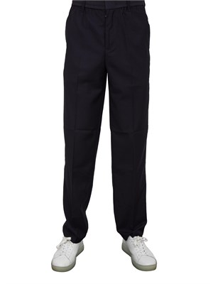 Pantaloni slim fit in twill in UOMO